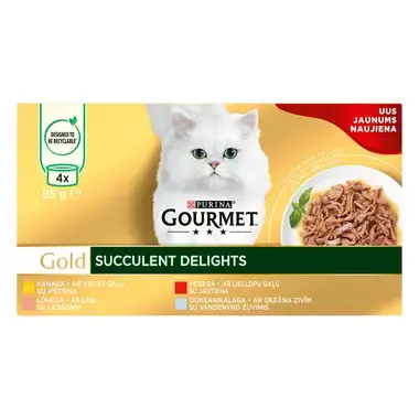 GOURMET™ Gold Succulent Delights multipack