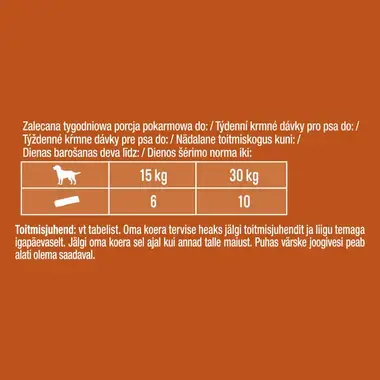 Koera närimispulgad ADVENTUROS Sticks pühvli maitsega 120g